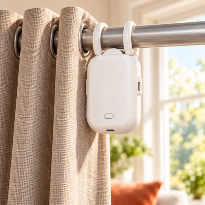 Automatic Curtain Opener – Smart Electric Curtain Motor for Grommet & Ring Curtains